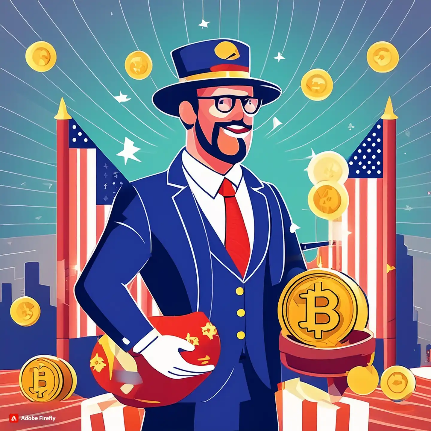 Trump présidentielles américaines 2024 il accepte la cryptomonnaie pour les dons de campagne